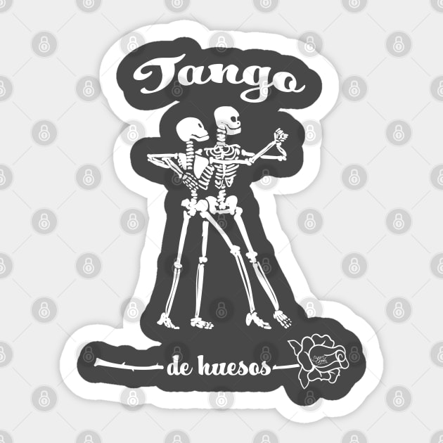 Tango de huesos Sticker by beangrphx